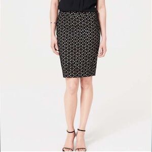 LOFT Floral Cotton Eyelet Pencil
Skirt From Size 10